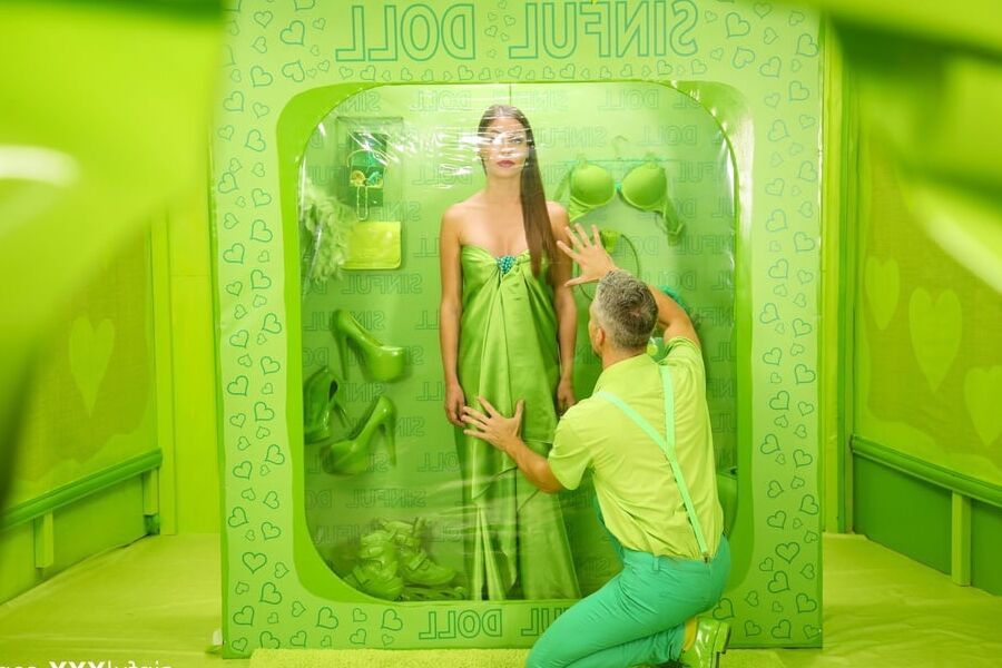 Sinful Green Doll