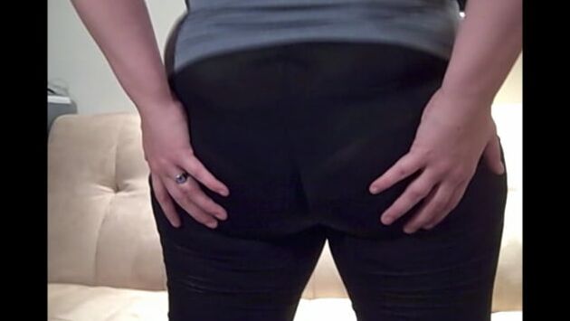 PAWG in See Through Yoga Pants Transparent Leggings Big Ass