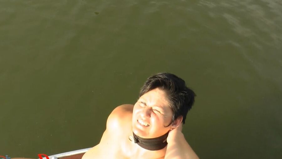 Annadevot - Boat Special: pissing and masturbating From bath