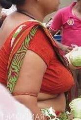 Hot aunties and side boobs