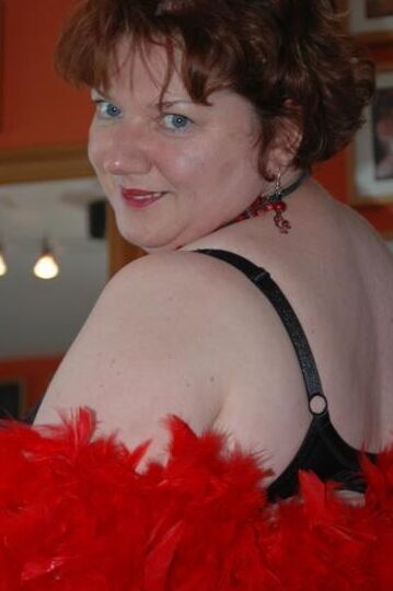 Chrisg Red &amp; Black Lingerie