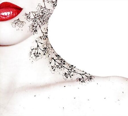 Rote Lippen
