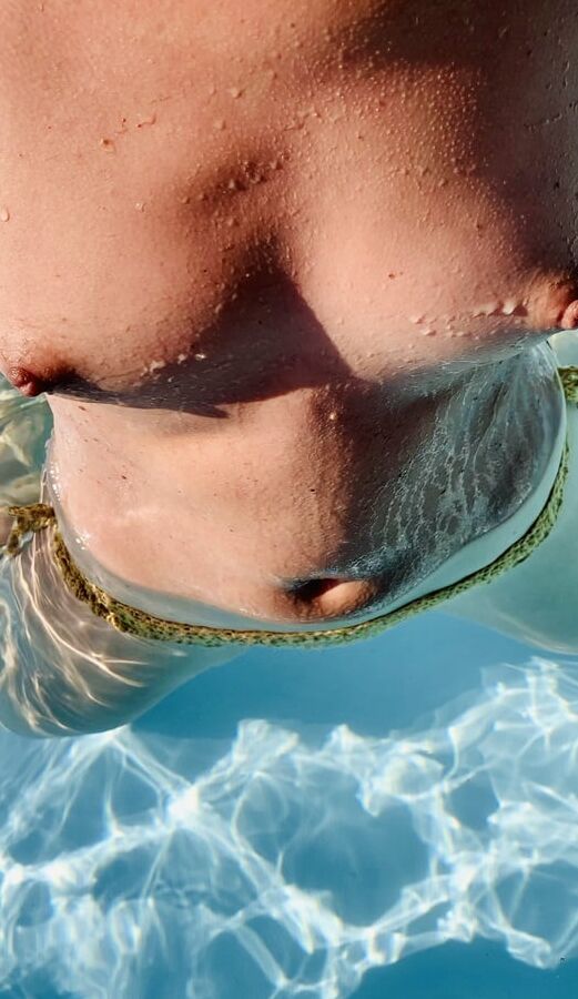Sexy wife in bikini