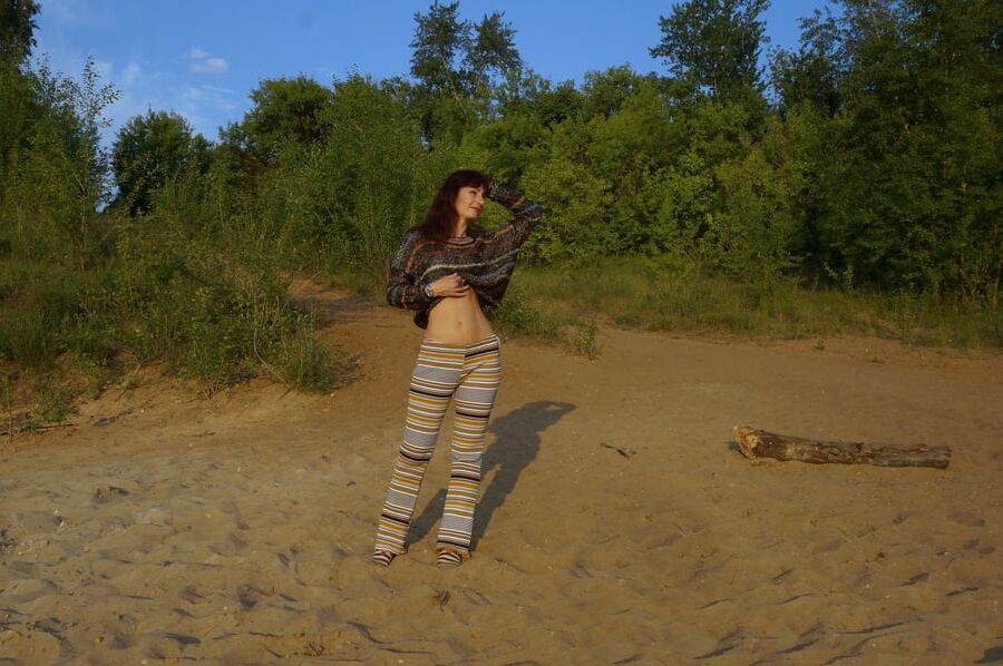 On the Sand Slope (ShopAkira pants)