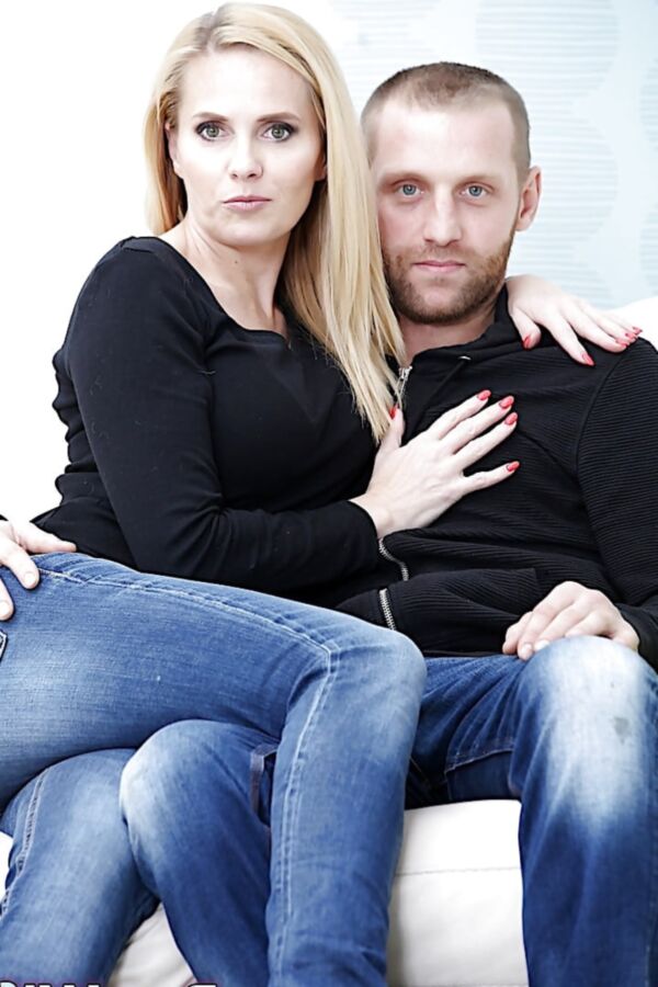 Blonde wife takes strangers cock