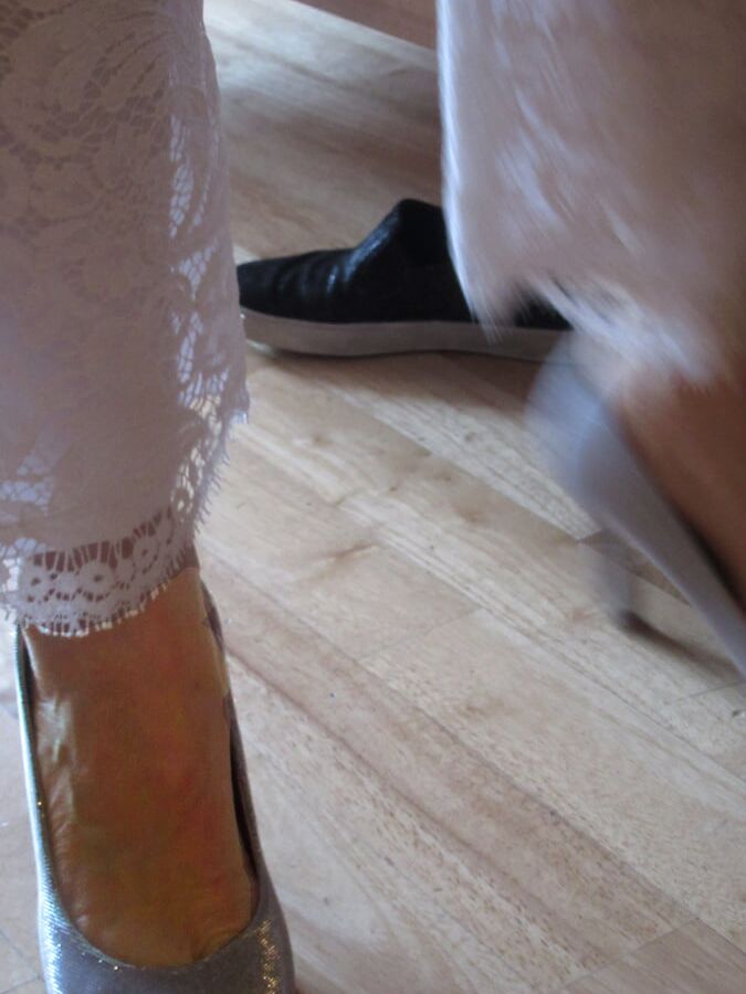 new wedding shoes of Cinderella