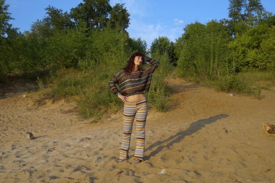 On the Sand Slope (ShopAkira pants)