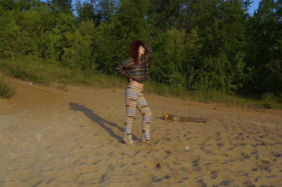 On the Sand Slope (ShopAkira pants)