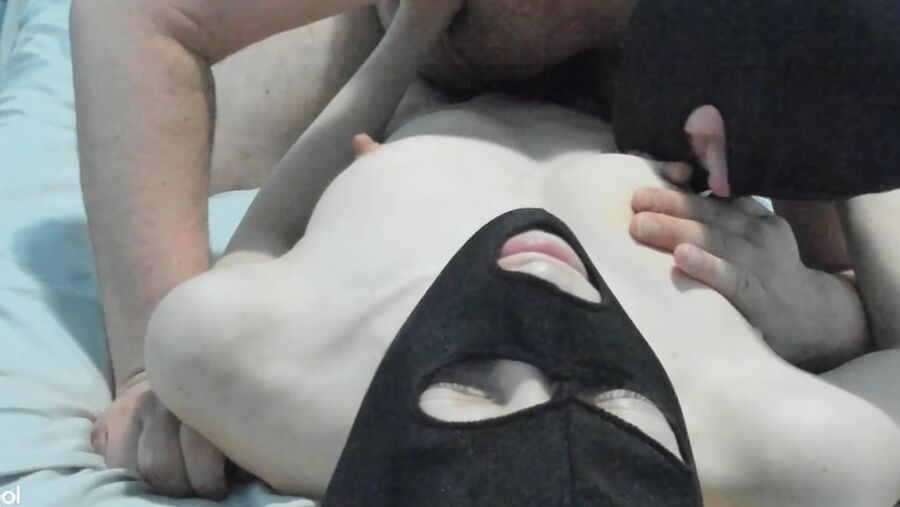 Licking nipple girl