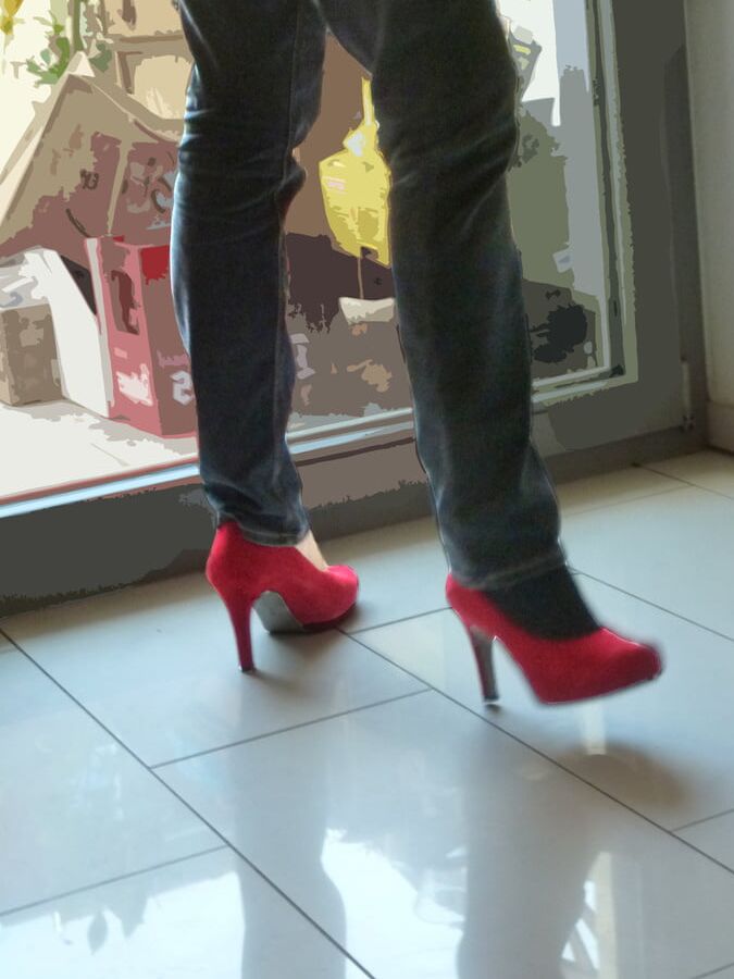 new wedding shoes of Cinderella
