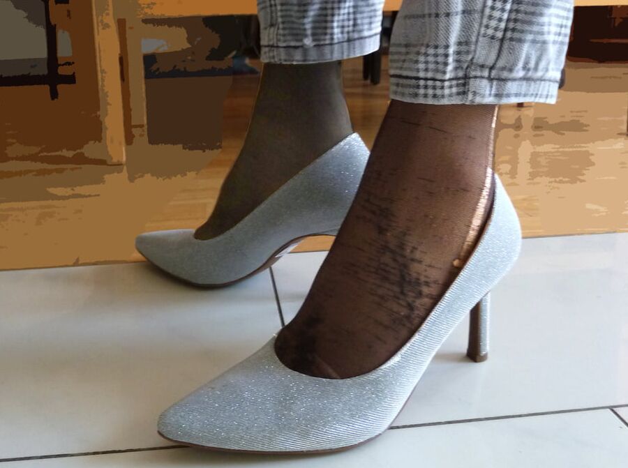 new wedding shoes of Cinderella
