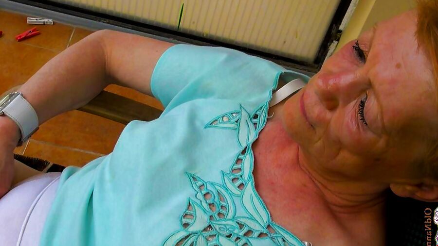 Old women outdoor