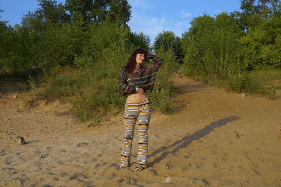 On the Sand Slope (ShopAkira pants)