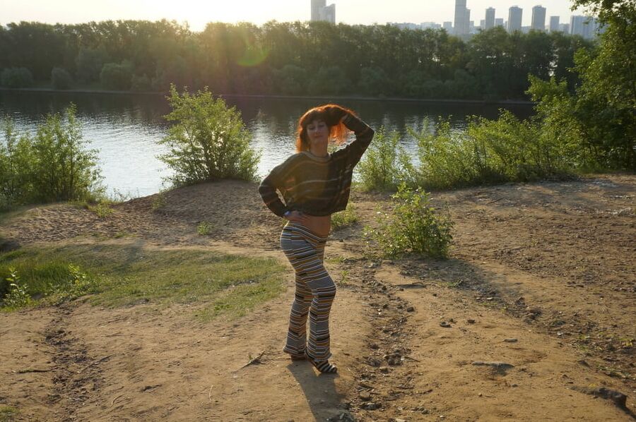 On the Sand Slope (ShopAkira pants)