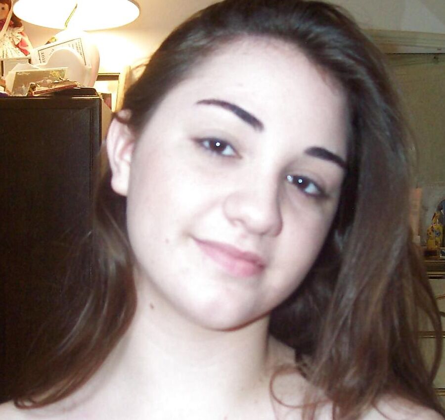 Cutie loves to flash her natural boobs