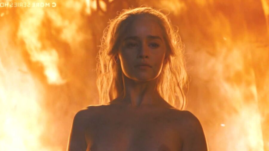 Emilia Clarke nude and sex vidcaps