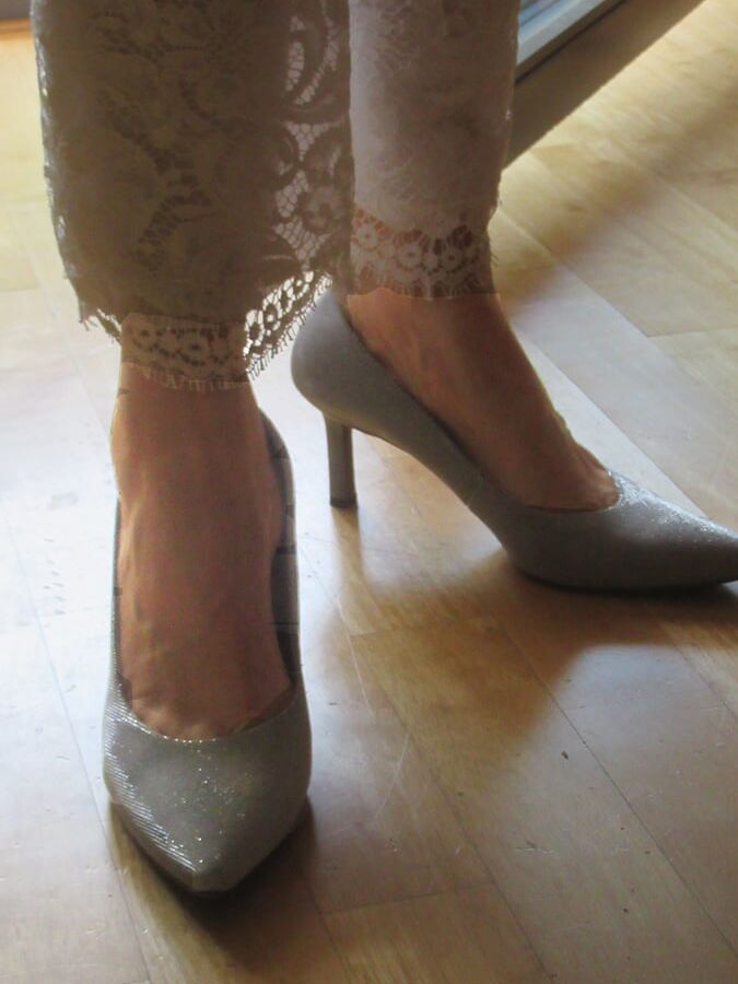 new wedding shoes of Cinderella