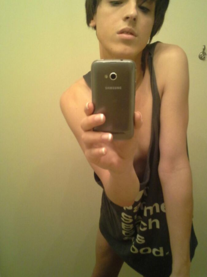 me with short hair