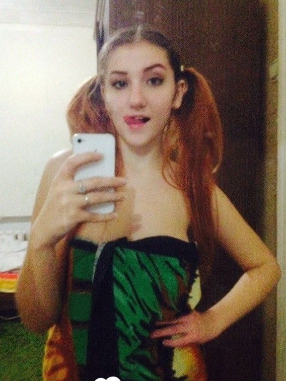 Lovely babe displaying her sexy lingerie collection