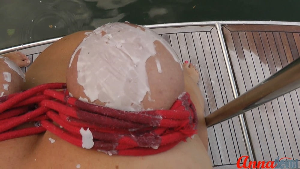 Annadevot - Boat Special: tits tied and waxed