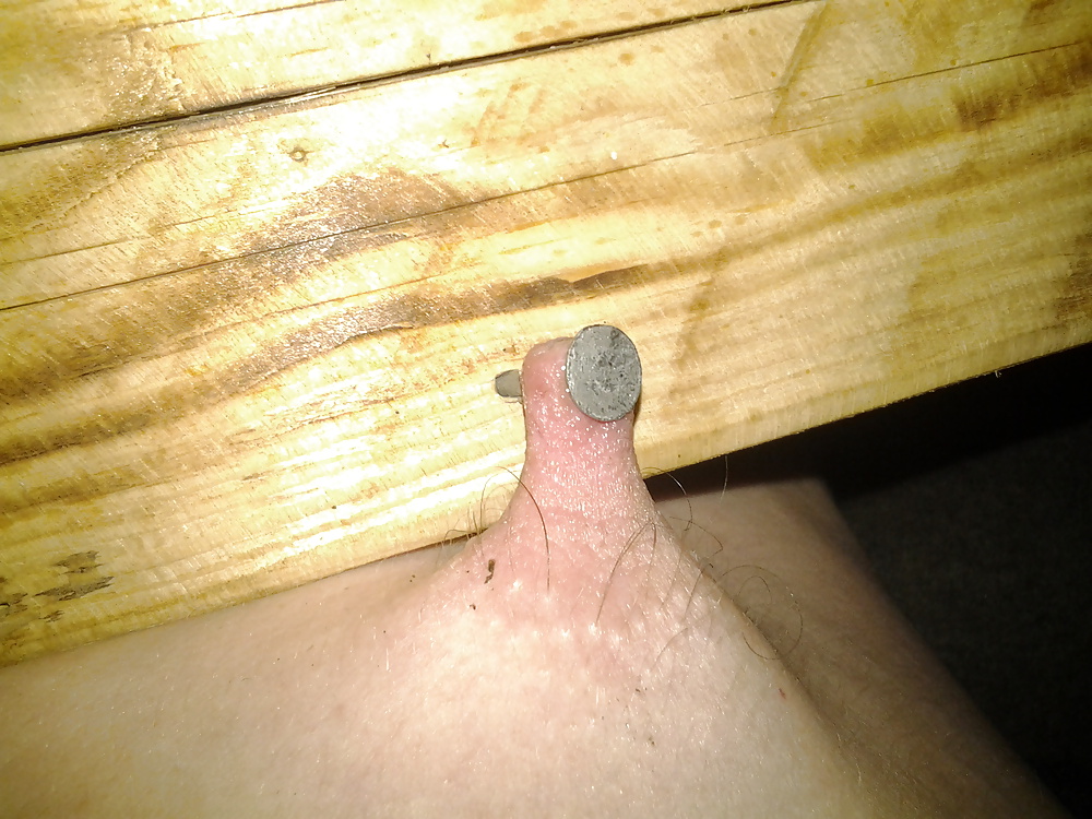 just nailed him to the tabel and now its your turn
