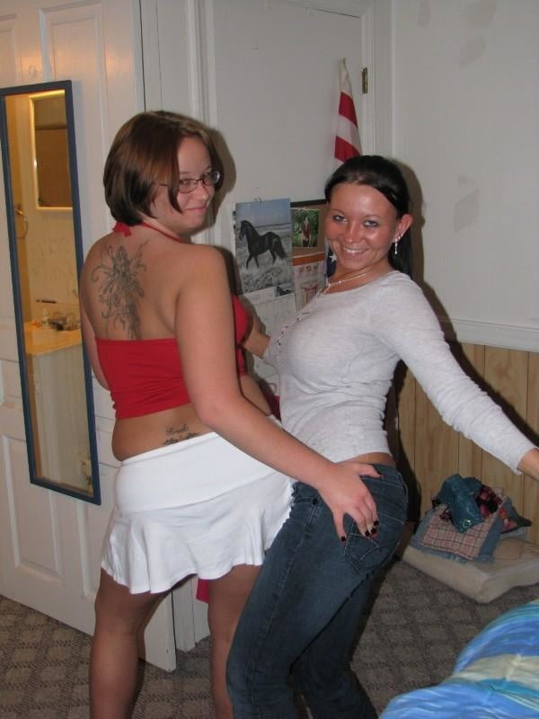 At home with friends