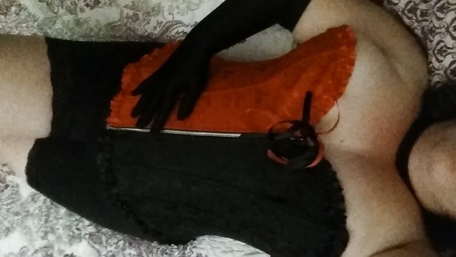 Latex &amp; Gas Mask Husband wins power struggle steals crop