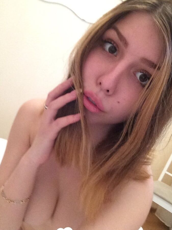 Pretty teen shows off her new panties