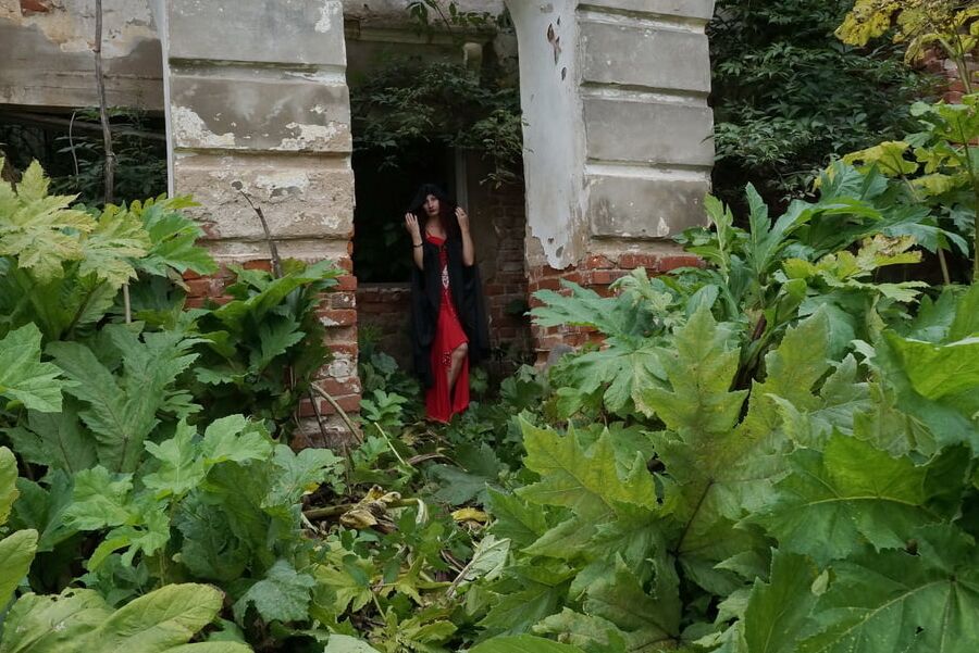 She was lived here