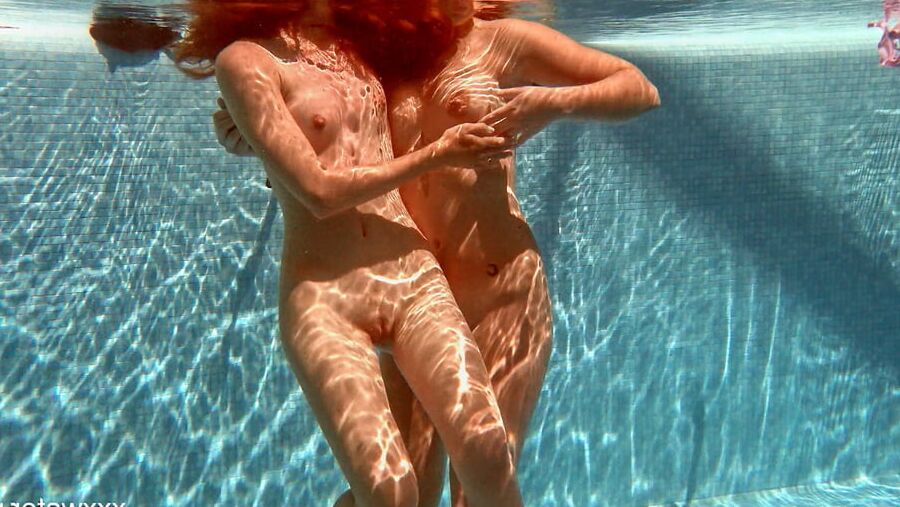 Olla Oglaebina &amp; Irina Russaka Pics UnderWaterShow