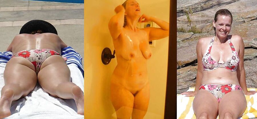 Wife exposed dressed undressed