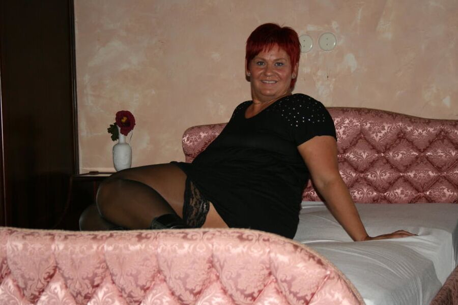 Posing in front of an amateur video shoot
