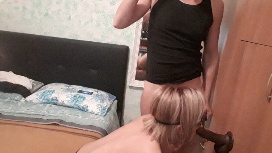 My first time sucking a black cock