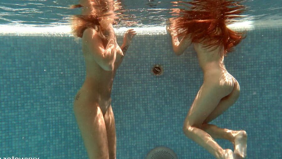 Olla Oglaebina &amp; Irina Russaka Pics UnderWaterShow