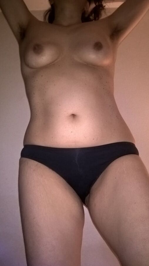 Hairy JoyTwoSex - Black Panties