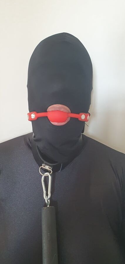 Cuffed Lady Gimp