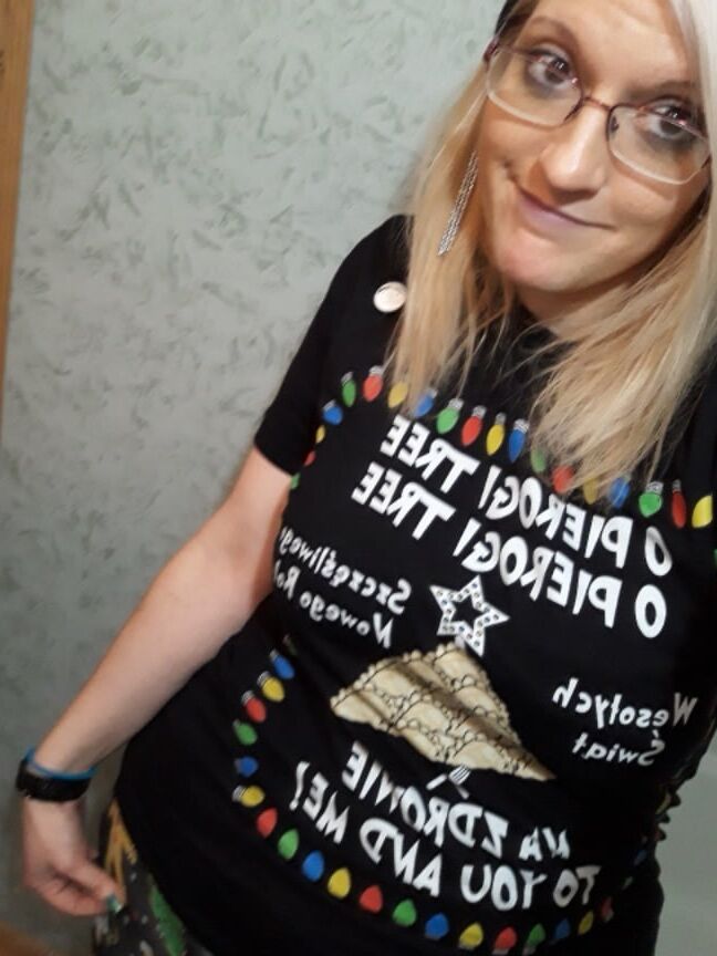 Wearing stupid clothes