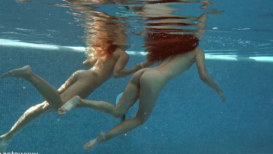 Olla Oglaebina &amp; Irina Russaka Pics UnderWaterShow
