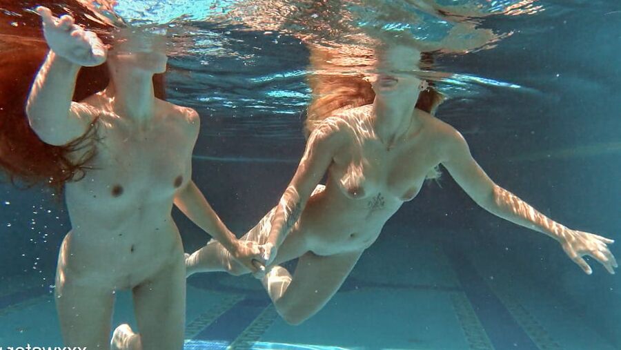 Olla Oglaebina &amp; Irina Russaka Pics UnderWaterShow