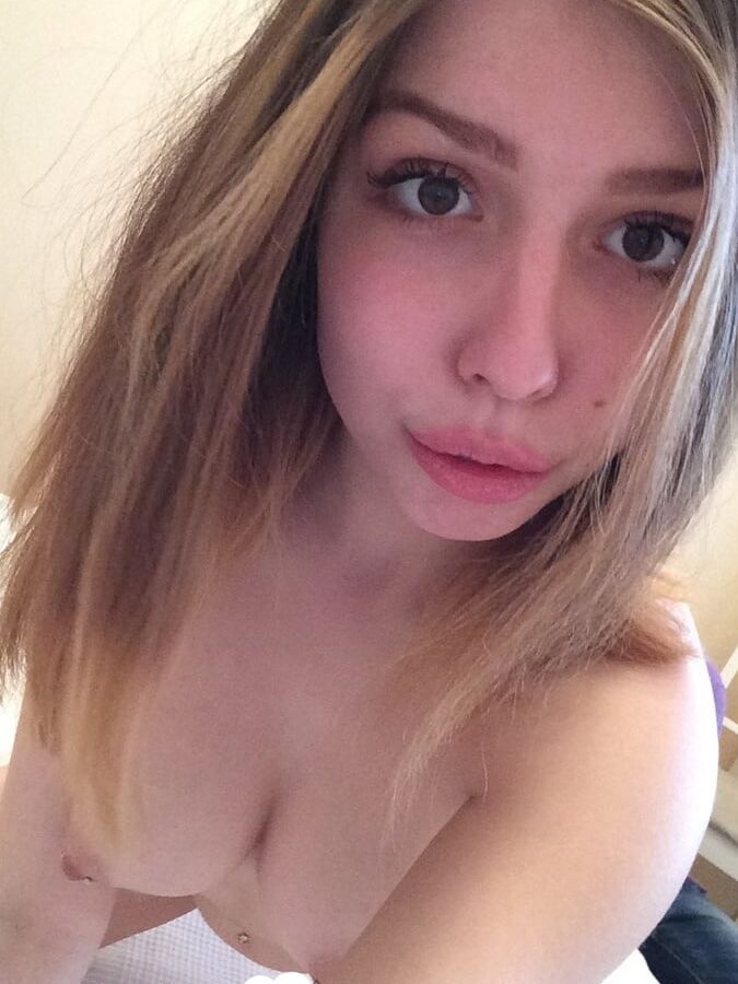 Pretty teen shows off her new panties