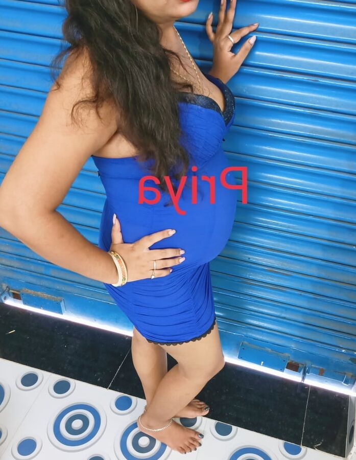 Blue dress