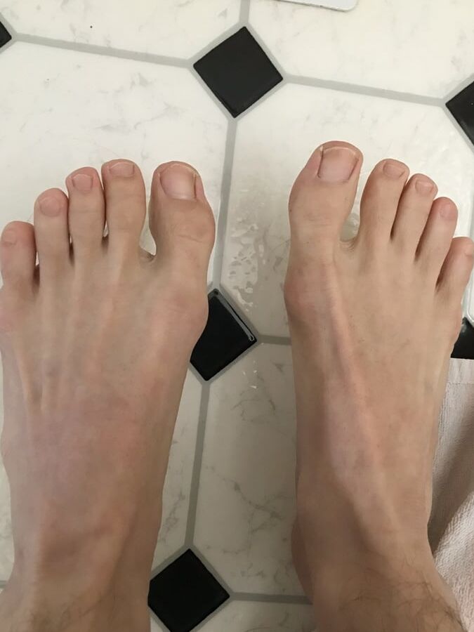 Cock, feet and holes