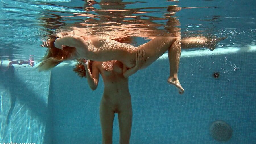 Olla Oglaebina &amp; Irina Russaka Pics UnderWaterShow
