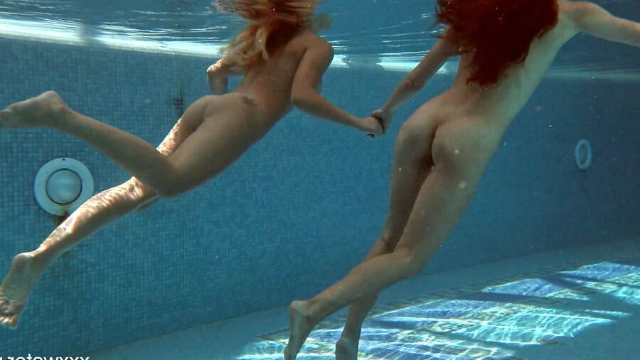 Olla Oglaebina &amp; Irina Russaka Pics UnderWaterShow