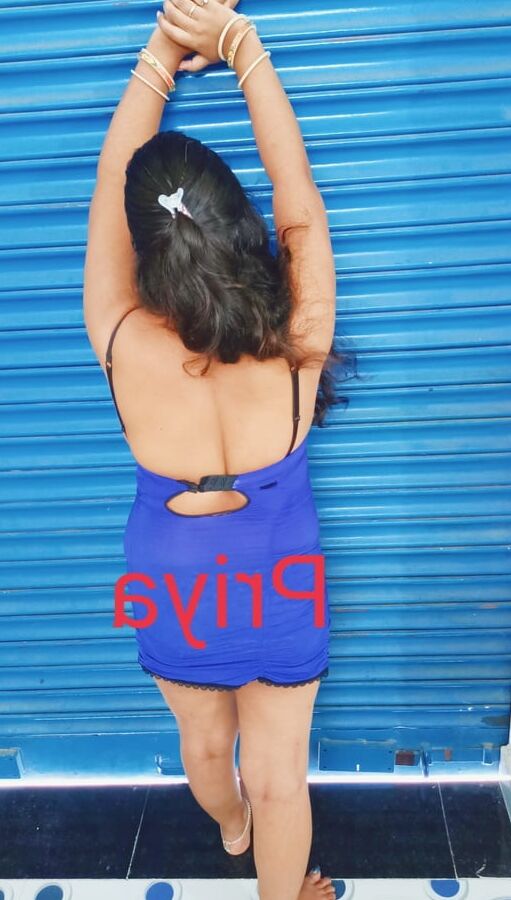 Blue dress