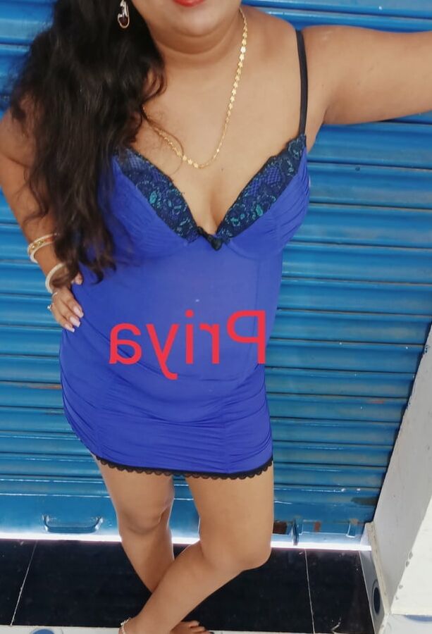 Blue dress
