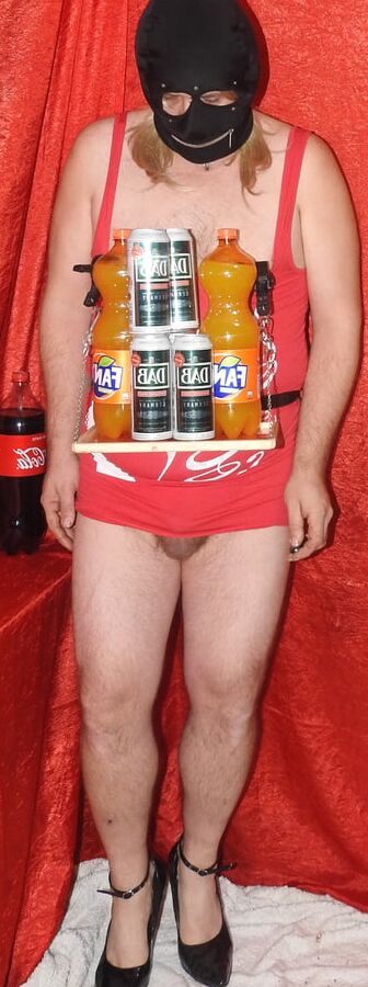 Sissy Maid Served Soda