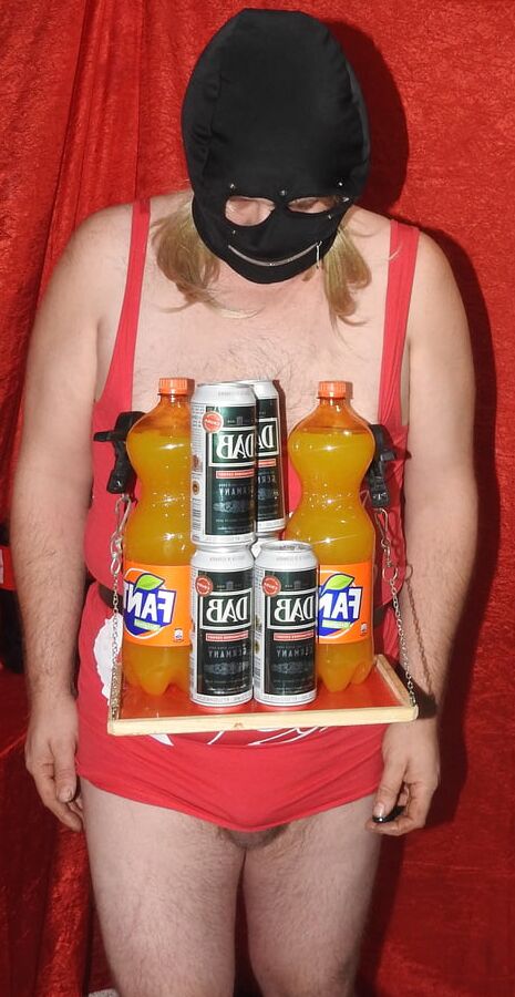 Sissy Maid Served Soda