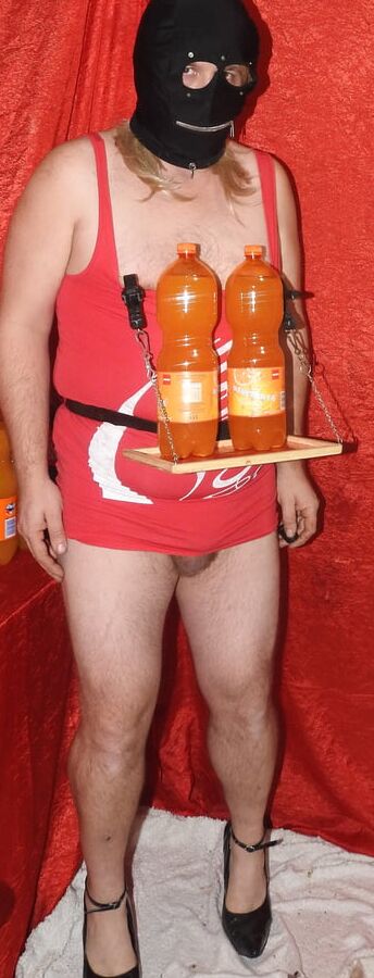 Sissy Maid Served Soda