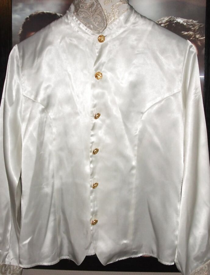 Silk and satin blouses